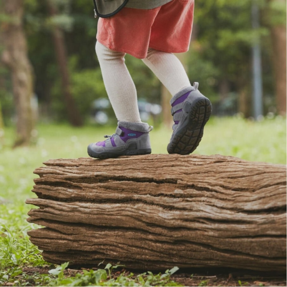 キーン スティール グレーブルー ウィング ティール ビッグ キッズ ノッチ チャッカ