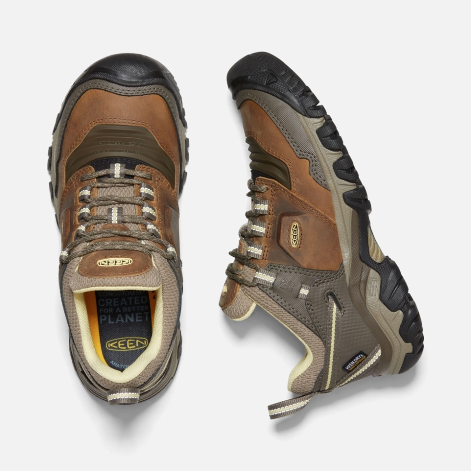 サファリ カスタード ウィメンズ リッジ フレックス ウォータープルーフ キーン