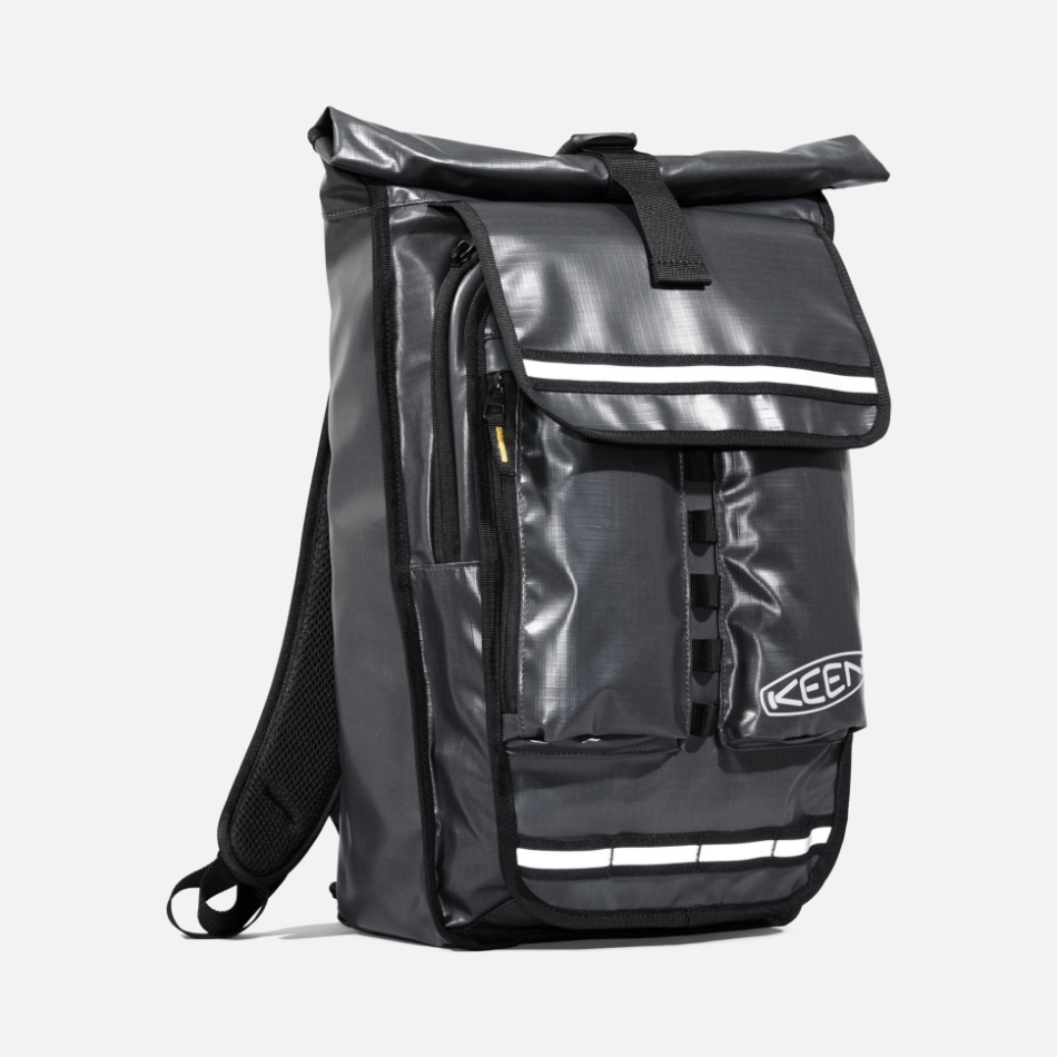 グレー キーン キャッチホール コミューターバッグ