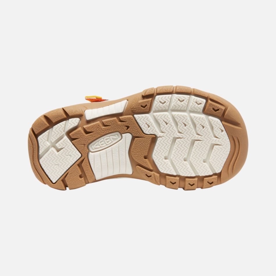 オレンジ ピール イエロー キーン リトル キッズ ニューポート X アウトドア アフロ