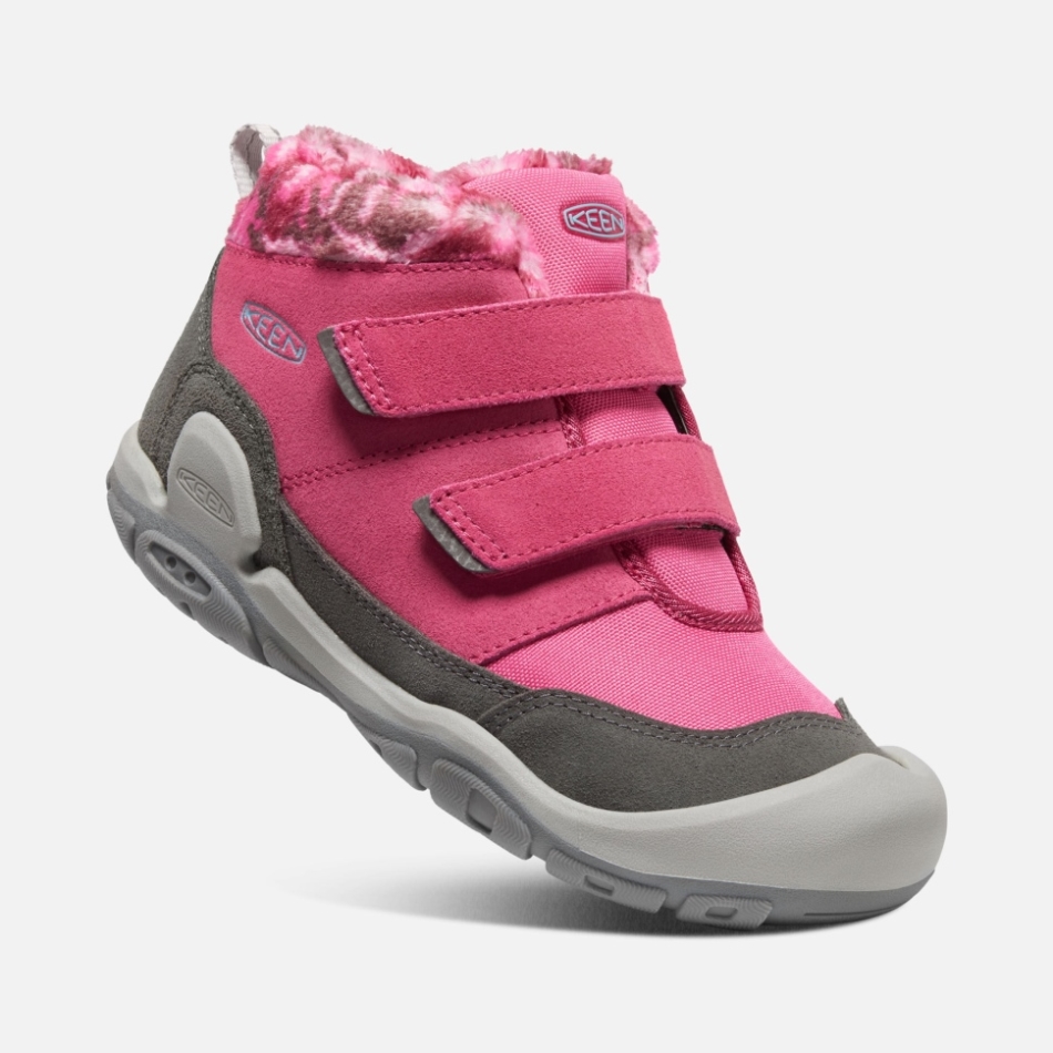 フルーツ ダブ ブラック キーン ビッグ キッズ ノッチ ダブル ストラップ チャッカ