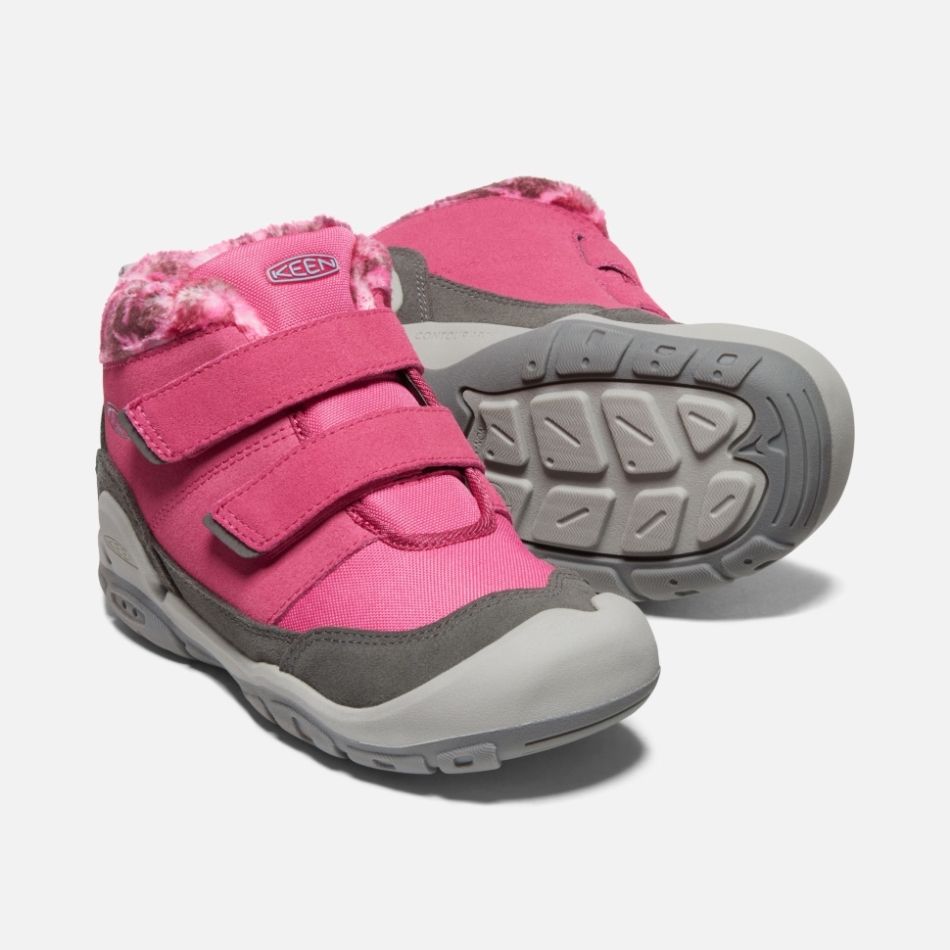 フルーツ ダブ ブラック キーン ビッグ キッズ ノッチ ダブル ストラップ チャッカ