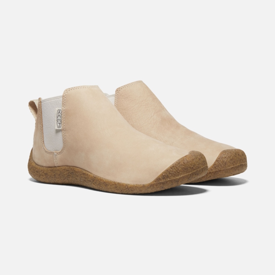 Safari-Birch レディース Mosey チェルシー レザー ブーツ キーン