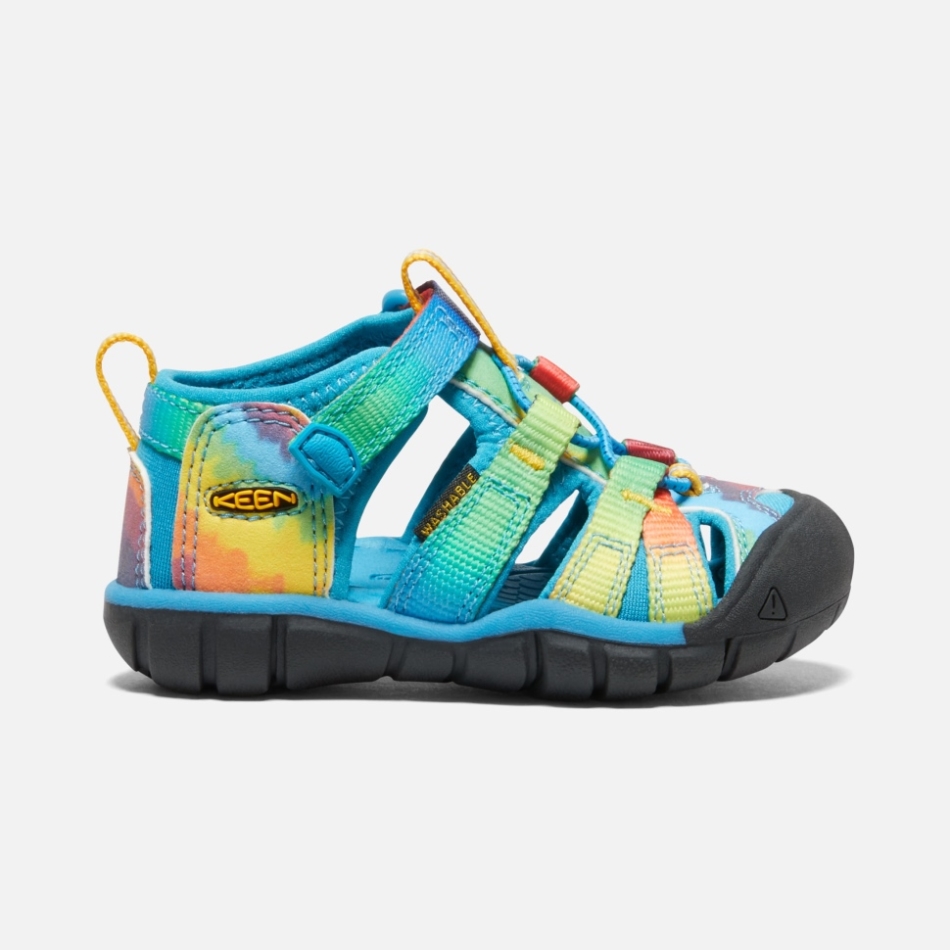 ビビッド ブルー オリジナル タイダイ キーン トドラーズ シーキャンプ Ii Cnx