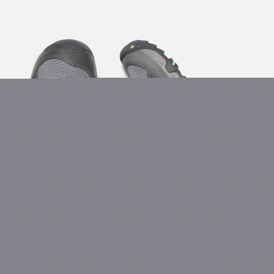 レディース スティーンズ レザー ウォータープルーフ ブーツ スティール グレーオーシャン ウェーブ キーン