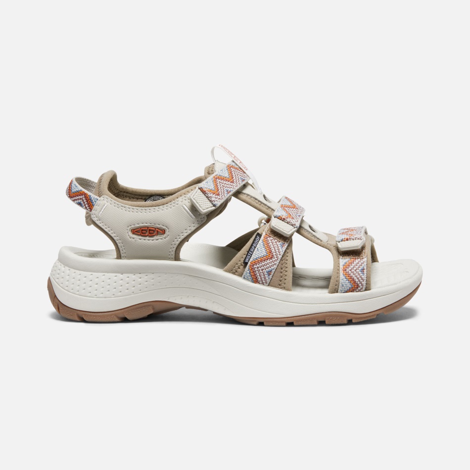 シェブロン ティンバーウルフ レディース アストリア ウエスト オープントゥ サンダル キーン